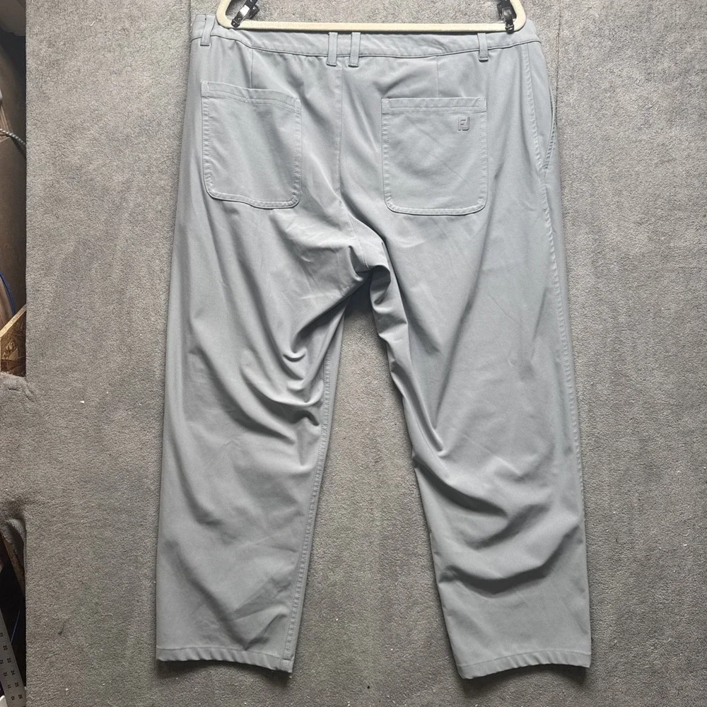 Footjoy FJ Men's‎ Golf Pants 38x30 (fits 38x25) Gray Stretch Performance Sports